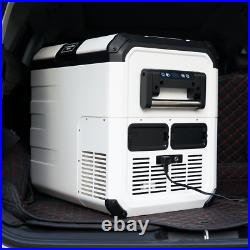 Explorer Bear 37QT/35L 12V Portable Car Refrigerator RV Freezer Compact Fridge