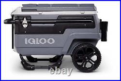 Fashion Style Trailmate Journey 70 Qt Wheeled Cooler, Gray New