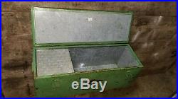 Galvanized A. F. L. FEDERAL UNION Ice Chest Cooler Rare 20's-30's Quality Made