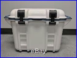 Genuine OtterBox Venture 25 Quart Cooler Hudson White / Blue 77-54864 Fair Shape