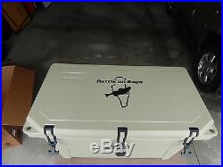 Grizzly 75 Quart Tan/Tan Cooler Battle On Bago Edition BRAND NEW In Box