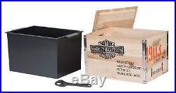 Harley-Davidson 1903 Vintage Wooden Crate Cooler 13.75 x 10 x 10.25 in HDL-18531