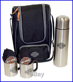 Harley-Davidson Coffee Tote, Bar & Shield Logo Cooler Tote, Black 437-24