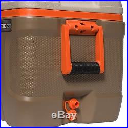 Heavy Duty Cooler 54Qt Super Tough Chest Secure Sportsman Igloo Holds Ice Cold