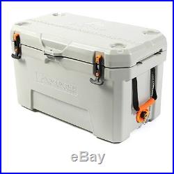 Heavy Duty Seamless 52 qt Cooler w Handles Latch Outdoor Ice Storage Box Chest
