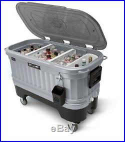 Heavy Duty Water Resistant Heat Free Lighted Insulated Party Bar Cooler