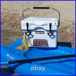 High-Performance Cooler with Lockable Lid 26 quart Ice Chest Camping Insulated