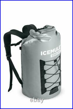 ICEMULE Pro Cooler Bag X-Large 33 Liters Grey Backpack Cooler NWT