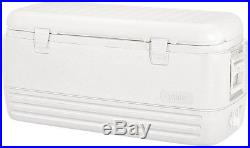 IGLOO 120 Qt Ice Chest Cooler with Retractable Handles