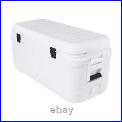 IGLOO 50073 Cooler, 120qt, White, Plastic
