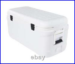 IGLOO 50073 Cooler, 120qt, White, Plastic