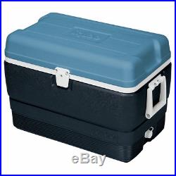 IGLOO CORPORATION Maxcold Ice Chest, Ice Blue & White, 50-Qts