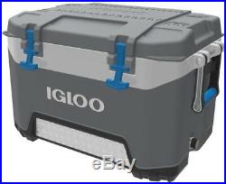 IGLOO Chest Cooler 50 Qt. Built-in Drainage Dispenser Swing-Up Handles Plastic
