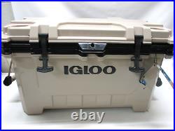 IGLOO IMX 70 qt. Hard Cooler Icebox Chest Beige/Black Basket NewithScuffed