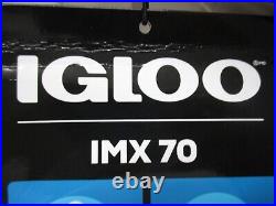IGLOO IMX 70 qt. Hard Cooler Icebox Chest Beige/Black Basket NewithScuffed