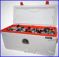 IGLOO Ice Chest Cooler 150 Qt. Built-in Cup Holders Thick Foam Insulation New