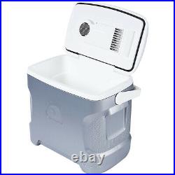 IGLOO Iceless 28 qt. Thermoelectric 12V Hard Cooler Sonic Silver
