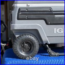 IGLOO Trailmate Journey 70 Qt Cooler with All terrain wheels
