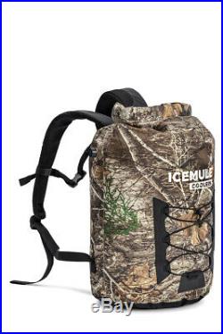 IceMule Coolers Pro Cooler, Backpack Cooler, Realtree Edge Camo- Lg (23L)