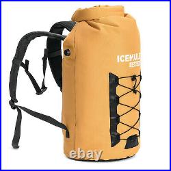 IceMule Pro XLarge 33 Liter 24 Can Soft Insulated Waterproof Backpack Cooler Bag
