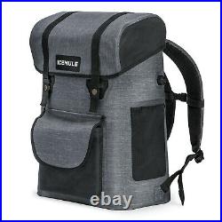 IceMule Urbano 30 Liter 20 Can Soft Waterproof Backpack Cooler Bag (Open Box)