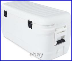 Ice Chest Cooler 5-Day Marine Heavy Duty Storage Box Marine Grade White Finish
