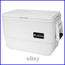 Ice Chest Marine Cooler Fishing Outdoor White Camping Travel Grip Insulated New