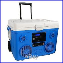 Ice Cooler Bluetooth Stereo Speakers Portable Igloo Chest Outdoor Party Travel