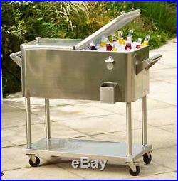 Ice Cooler Chest storage Beverages Drinks Outdoor Patio Party Chiller Picnic Cup