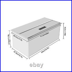 Ice Cooler with Cover Drop-in Ice Chest 361814 Inch Stainless Steel Ice Chests