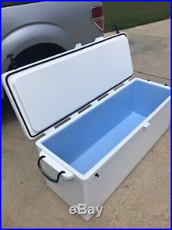 Icey-Tek 270 Quart Cooler, icebox. Perfect for Wahoo Tuna Mahi Elk Deer. Mint