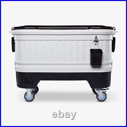 Igloo 125 qt Gray Party Bar Wheeled Cooler