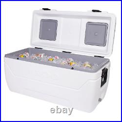 Igloo 165-Qt Maxcold Performance Ice Chest Cooler, Butterfly Quick Access Hatch