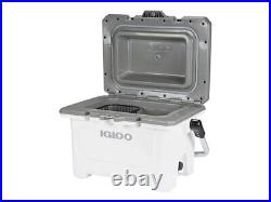 Igloo 24 qt. IMX Series Ice Chest Cooler Gray/White 16.14 x 24.41 x 16.14 In