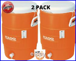 Igloo 5-Gallon Heavy Duty Beverage Sports Outdoor Water Cooler Choose Quantity