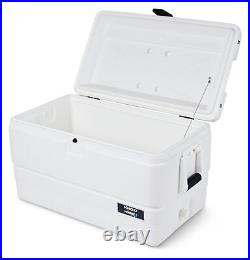 Igloo 72 qt. Hard Sided Ice Chest Cooler, White 11.6 lbs 44685 72-Quart