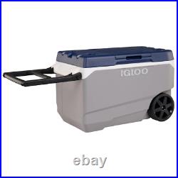 Igloo 90-quart Maxcold Flip and Tow Cooler, Oversized Wheels