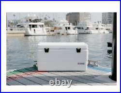 Igloo 94 Qt Marine Ultra Ice Chest Cooler, White