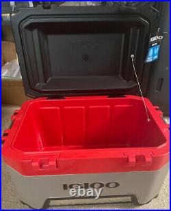 Igloo BMX 52 Quart Cooler with Cool Riser Technology RED NEW