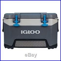 Igloo BMX 52 quart Cooler Carbonite Gray/Carbonite Blue FREE2DAYSHIP TAXFREE