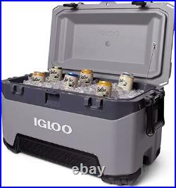 Igloo BMX 72 Quart Cooler with Cool Riser Technology, Fish Ruler, and Tie-Down