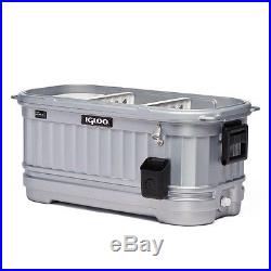 Igloo Cooler on Wheels Ice Chests and Coolers with LED Lights Tailgating Party