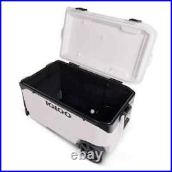 Igloo Flip and Tow 90qt Roller Cooler White