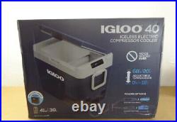 Igloo ICF40 41QT Iceless Electric Compressor Cooler WithProtective Cover