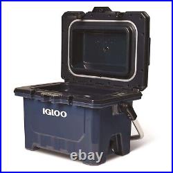 Igloo IMX 24 Qt Cooler (Navy Blue) 32803 with Free Wire Basket