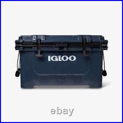 Igloo IMX 70 QT Heavy Duty, Injection Molded Hard Cooler (Rugged Blue) with Rack