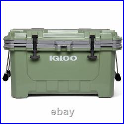 Igloo IMX 70 Quart Heavy Duty Injected Molded Construction Cooler, Oil Green