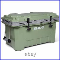 Igloo IMX 70 Quart Injected Molded Construction Cooler, Oil Green (For Parts)