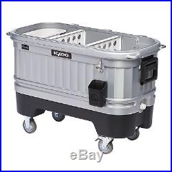 Igloo Ice Chest 125 Quart Ice Chest Party Cooler Party Bar Cooler Outdoor New
