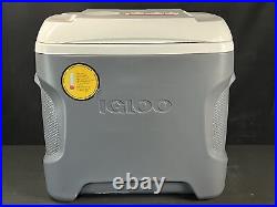 Igloo Iceless 28 Qt Electric Plug-in 12V Thermoelectric Cooler Gray New Open Box